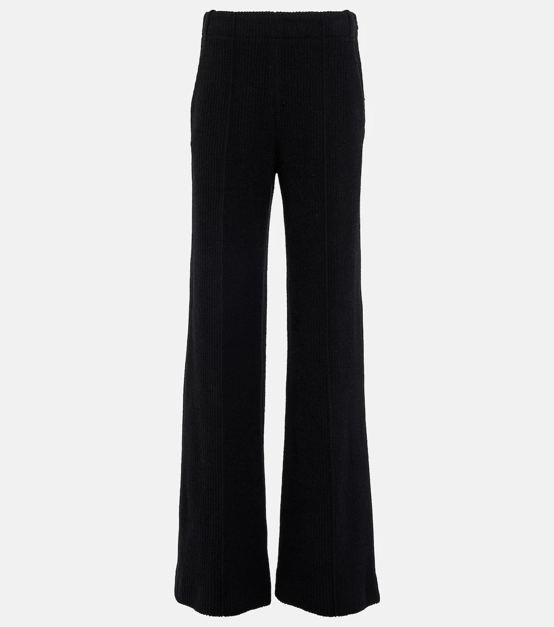 Chloé - High-rise flared virgin wool pants