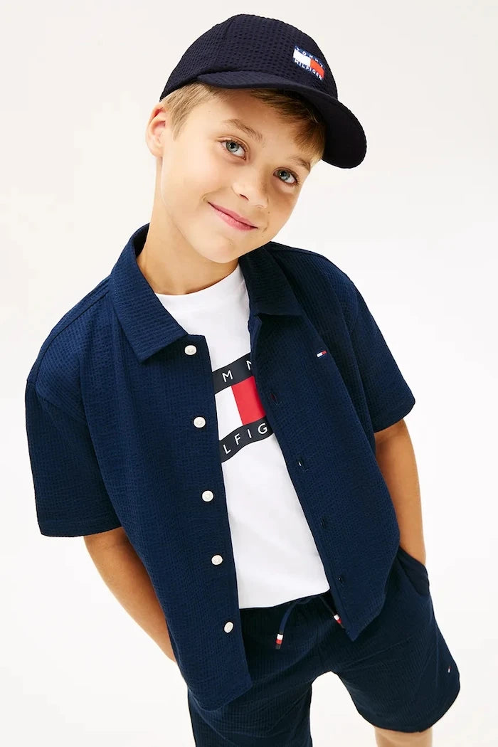 Tommy Hilfiger шапка с козирка за деца