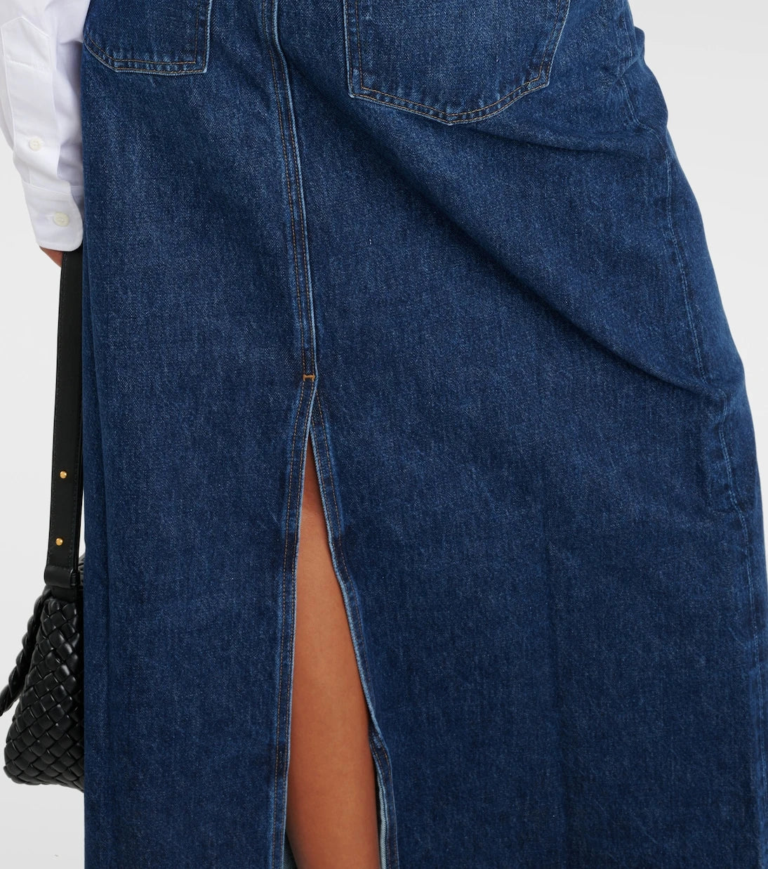 Agolde - Hilla denim maxi skirt