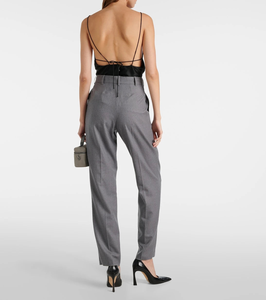 Stella McCartney - Wool flannel straight pants