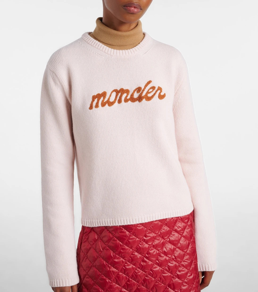 Moncler - Logo wool and cashmere sweater