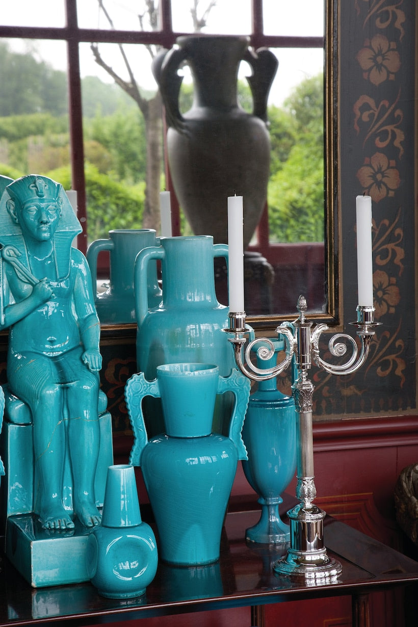 Christofle Silver-Plated Malmaison Candelabra