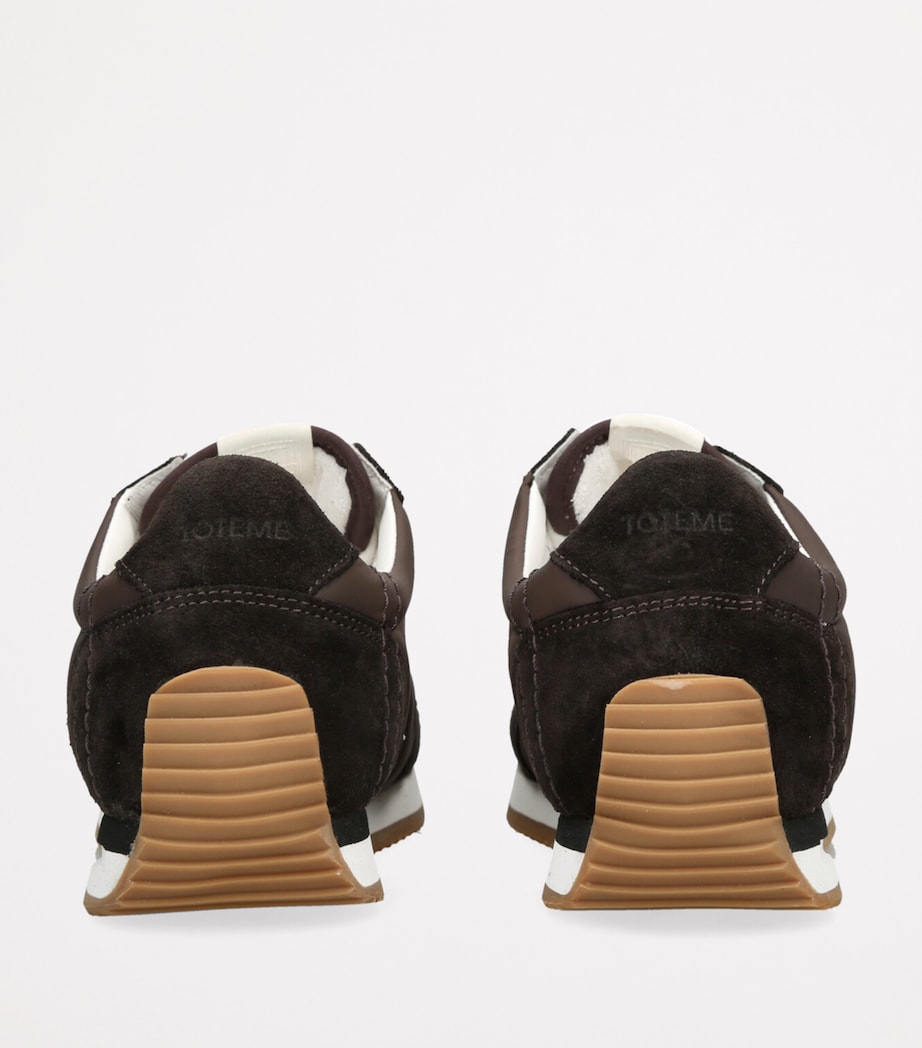 Toteme Brown Sport Sneakers