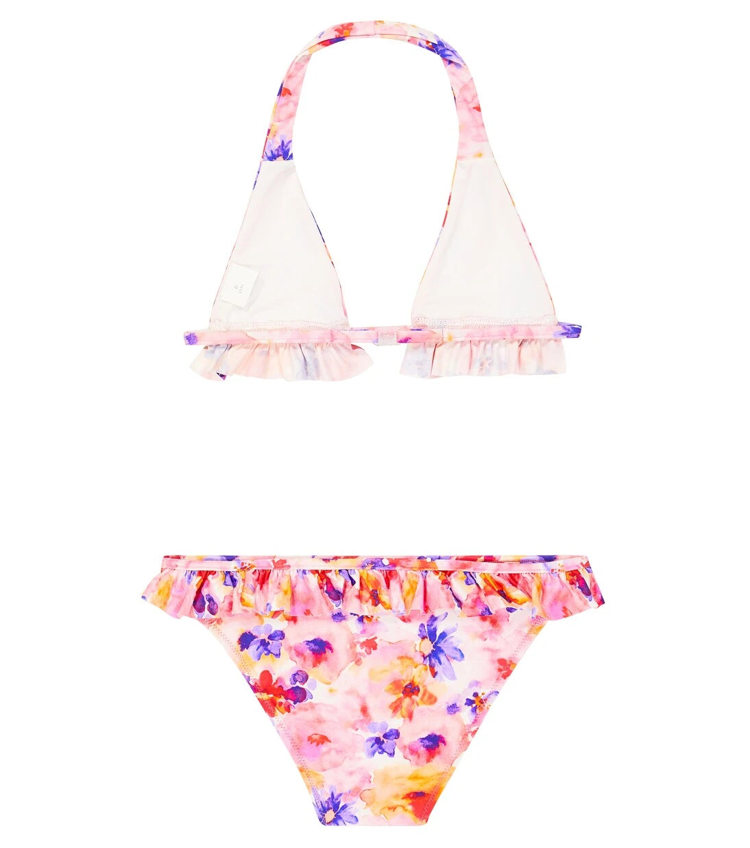 Il Gufo - Ruffled floral bikini