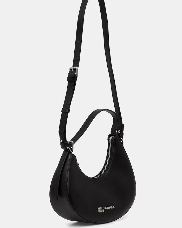 Karl Lagerfeld Jeans kadın deri hobo çanta
