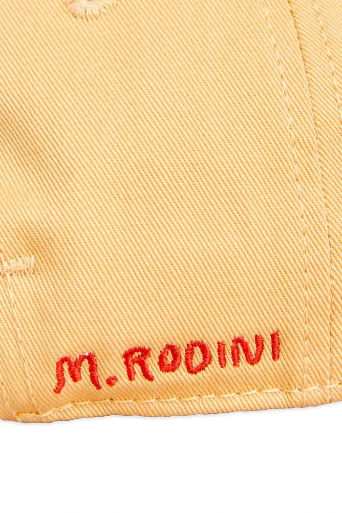 Детска памучна шапка с козирка Mini Rodini Camp Rodini