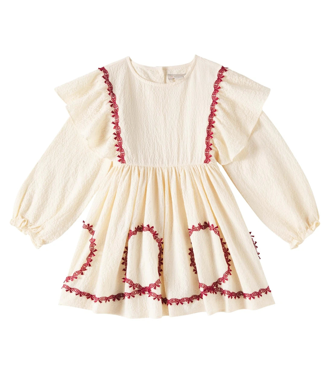 Konges Sløjd - Fee embroidered cotton dress