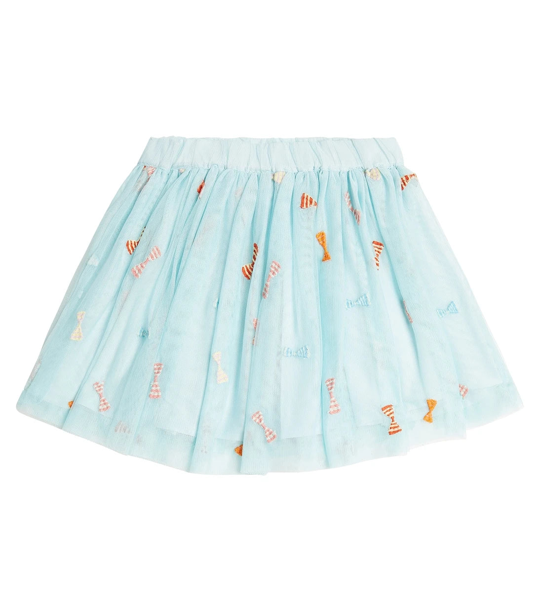 Stella McCartney Kids - Embroidered tulle skirt