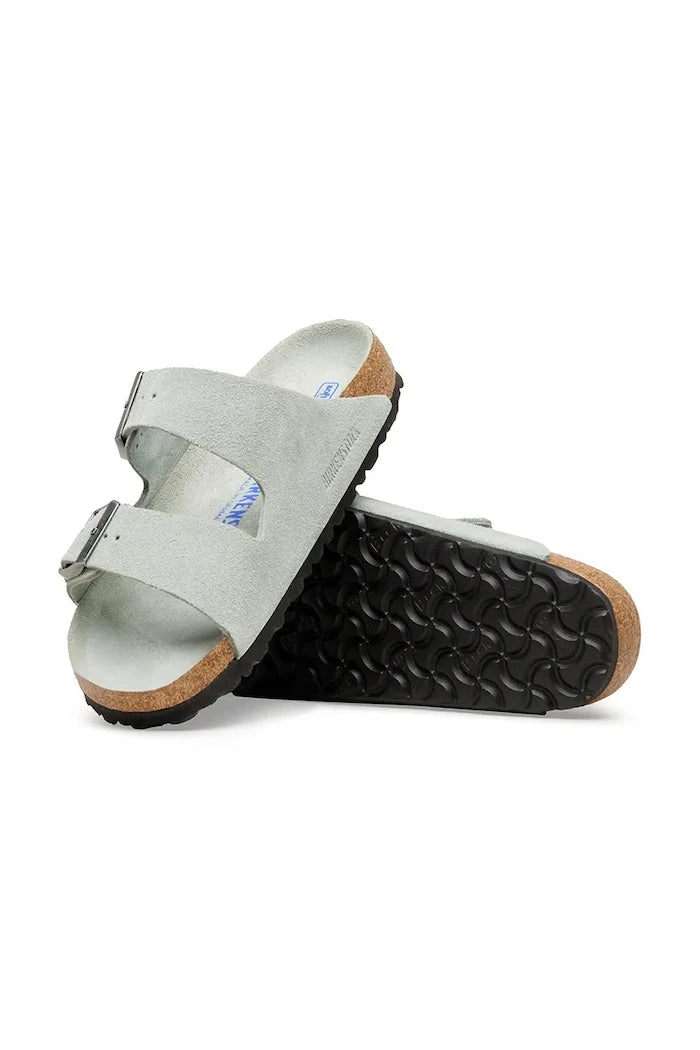 Birkenstock чехли мъжки от велур Arizona