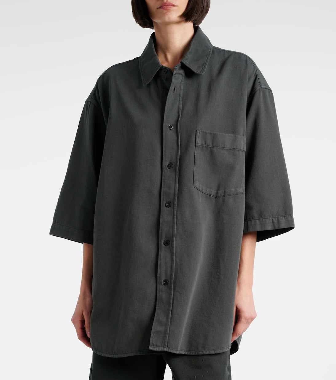 Lemaire - Oversized denim shirt