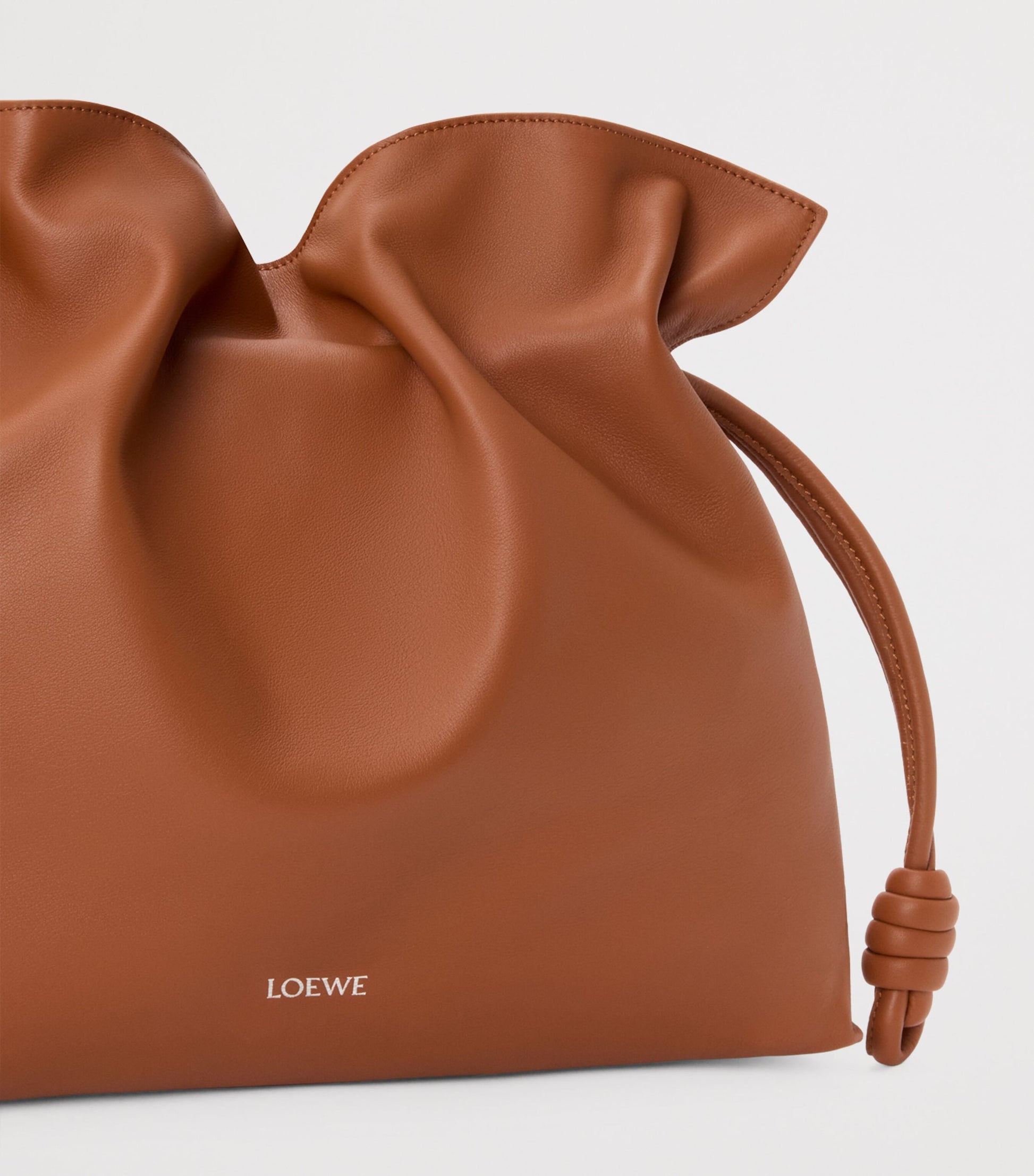 LOEWE Large Leather Flamenco Shoulder Bag