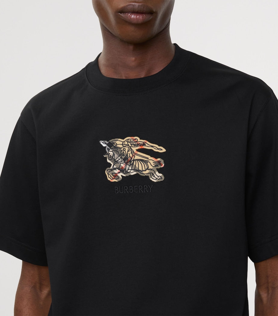 Cotton EDK Check T-Shirt