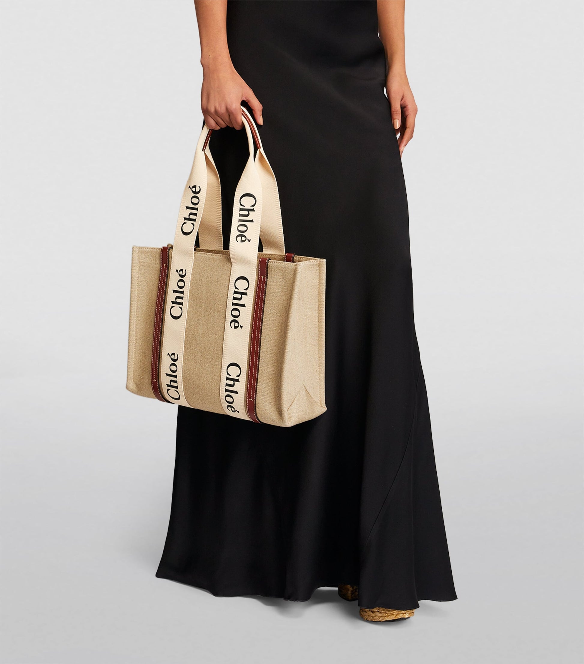 Brown Medium Woody Tote Bag