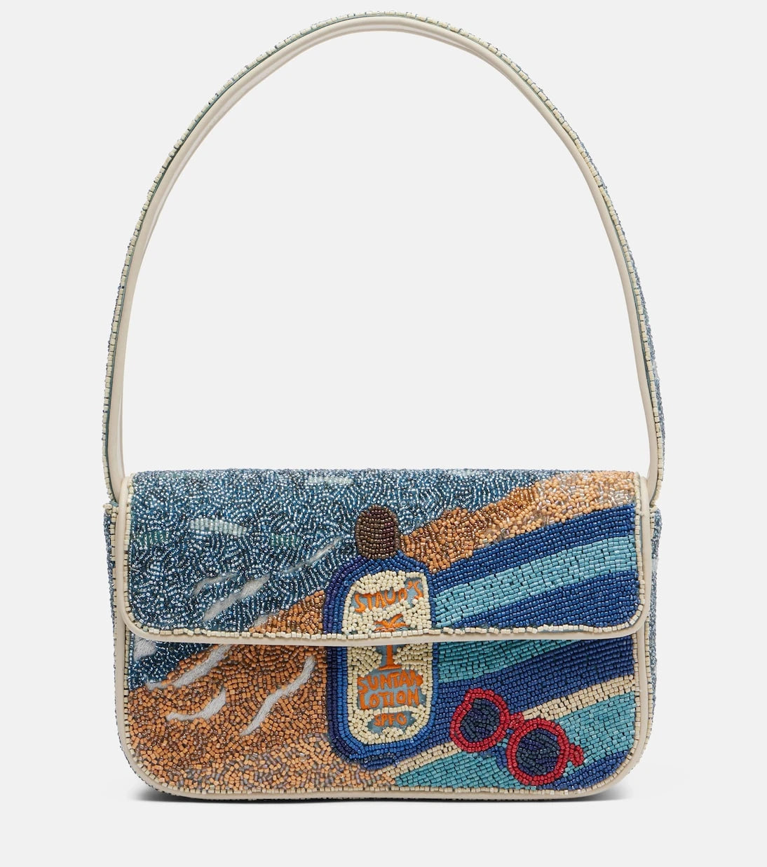 Staud - Tommy beaded shoulder bag