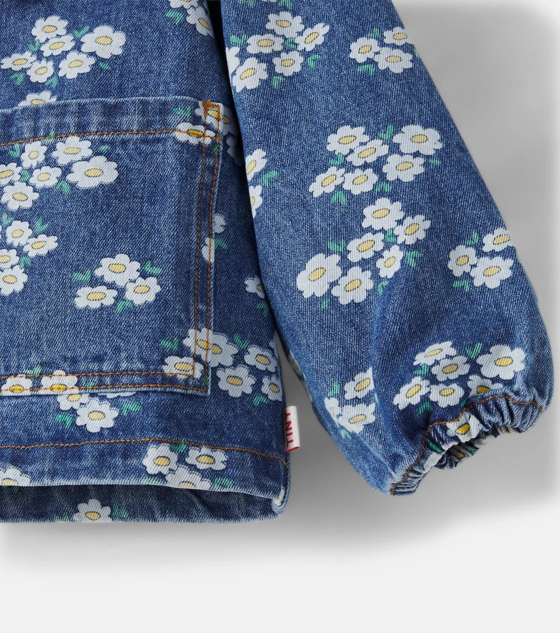 Tinycottons - Blossoms floral denim jacket