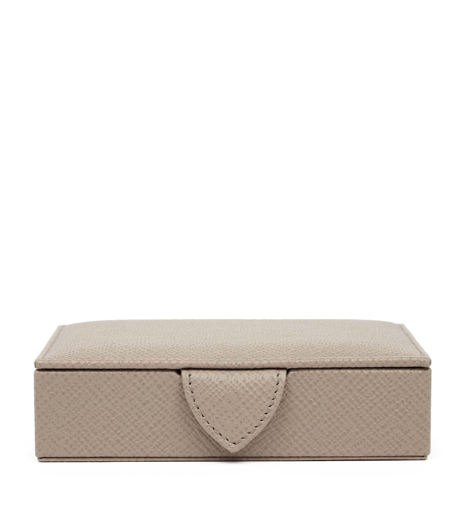 Small Panama Leather Jewellery Box