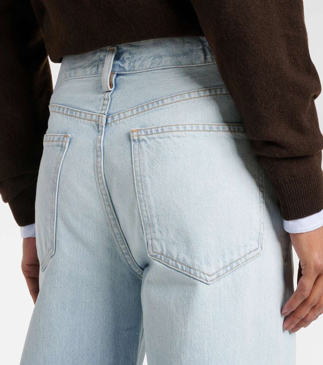 Agolde - Shona high-rise wide-leg jeans