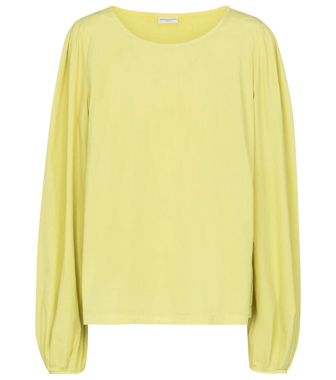 Dries Van Noten - Cotton poplin-blend top