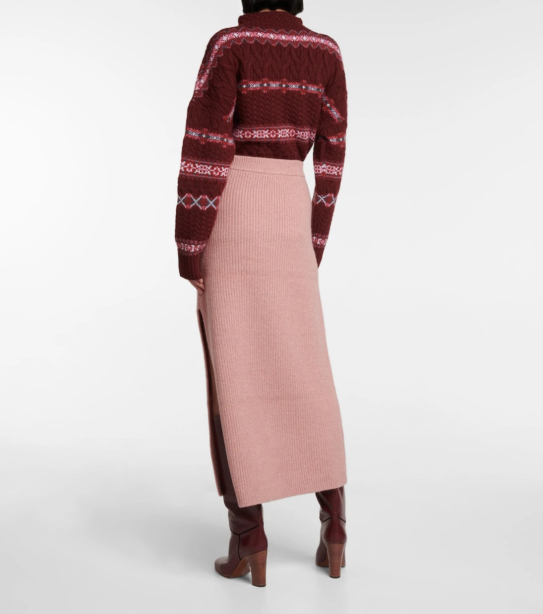 Altuzarra - Wetherby wool-blend midi skirt
