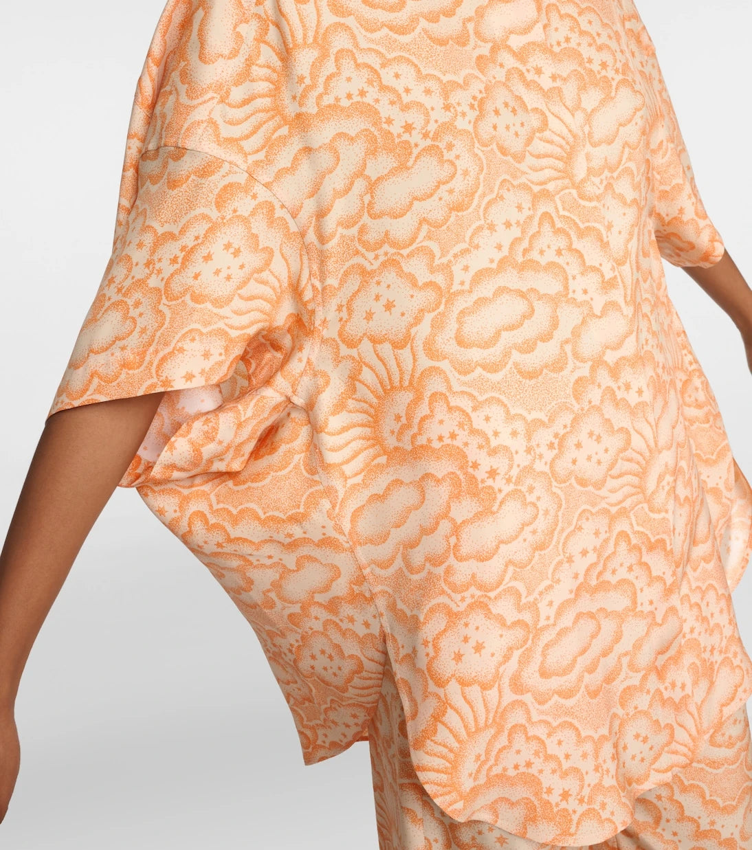Stella McCartney - Printed silk blouse