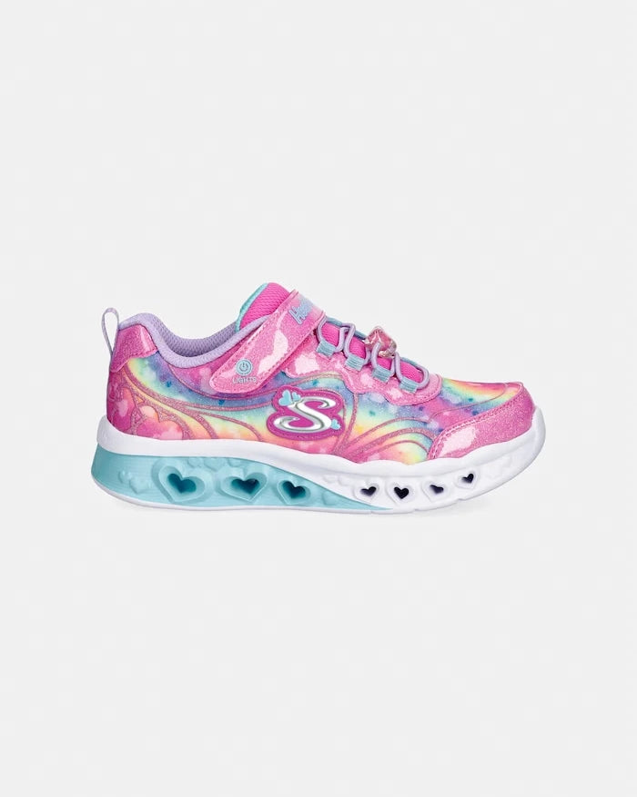 Skechers FLUTTER HEART LIGHTS GROOVY SWIRL маратонки за деца