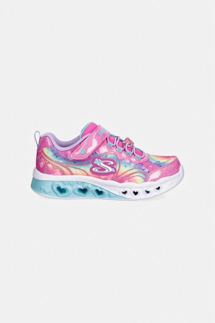 Skechers FLUTTER HEART LIGHTS GROOVY SWIRL маратонки за деца