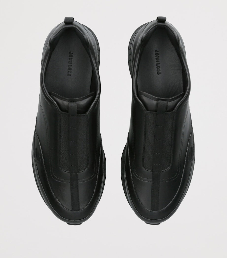 John Lobb Leather Stream Laced Sneakers