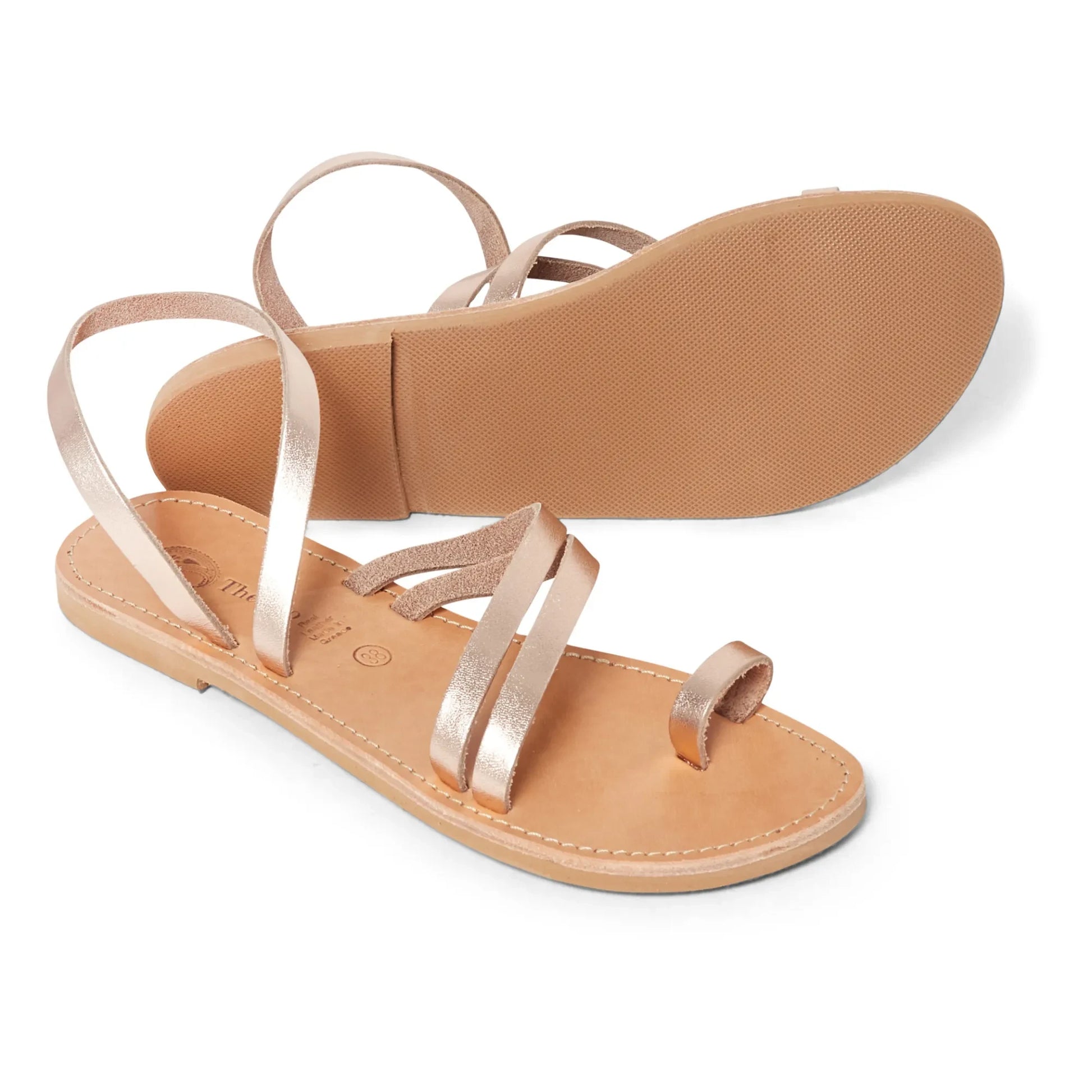 Théluto - Agatha Sandals - Women’s Collection  | Bronze