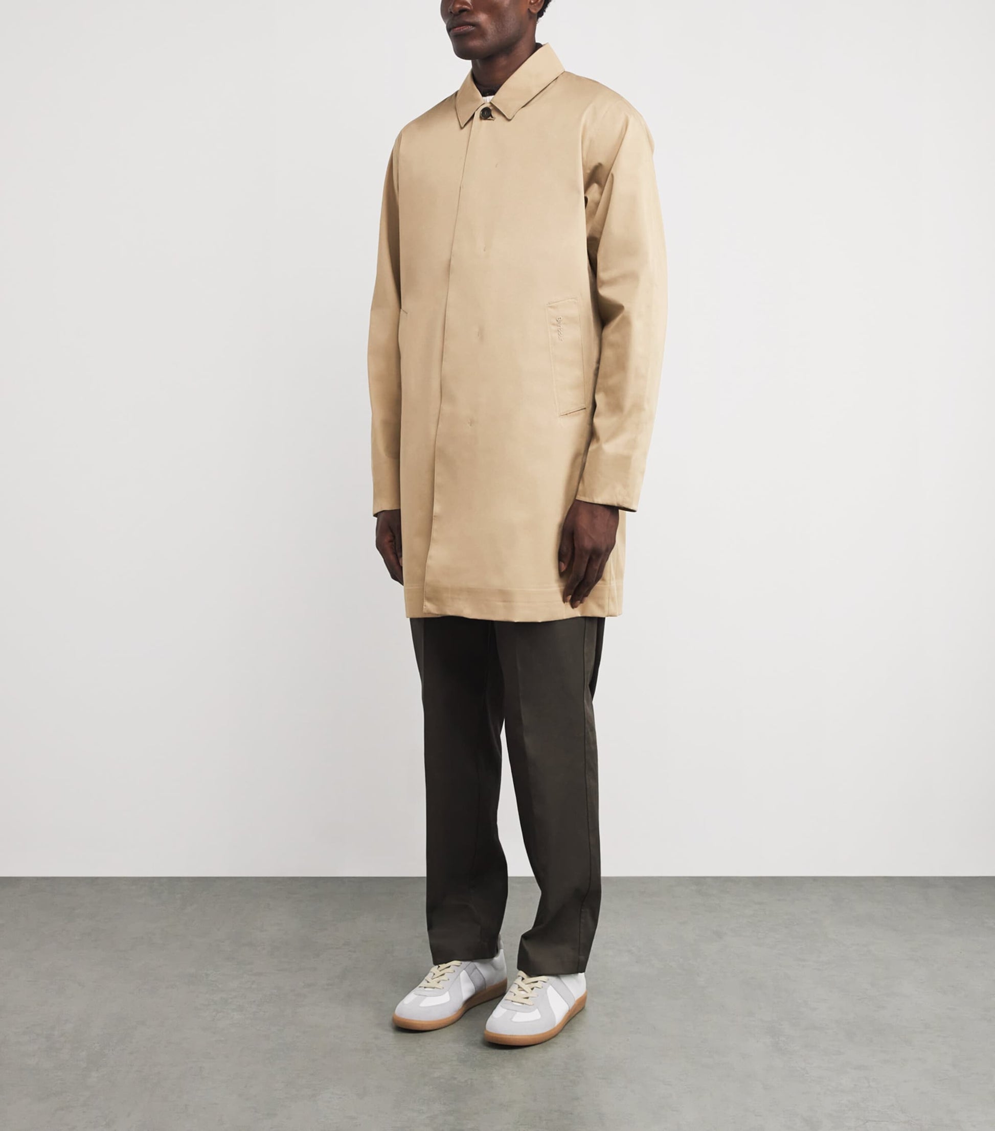 Barbour Neutral Lorden Waterproof Jacket