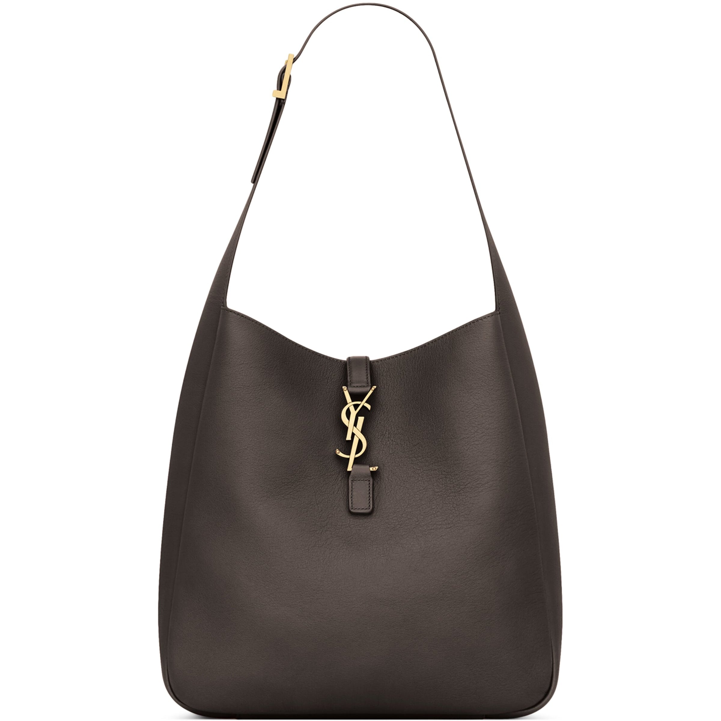 Saint Laurent Beige Large Le 5 à 7 Shoulder Bag