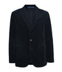 Corduroy Single-Breasted Blazer NAVY