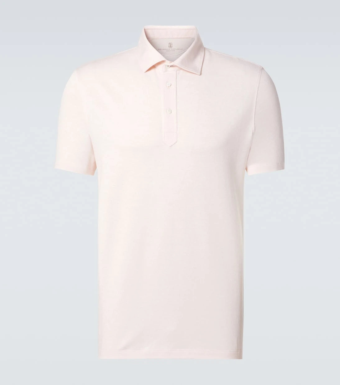 Brunello Cucinelli - Cotton and linen polo shirt
