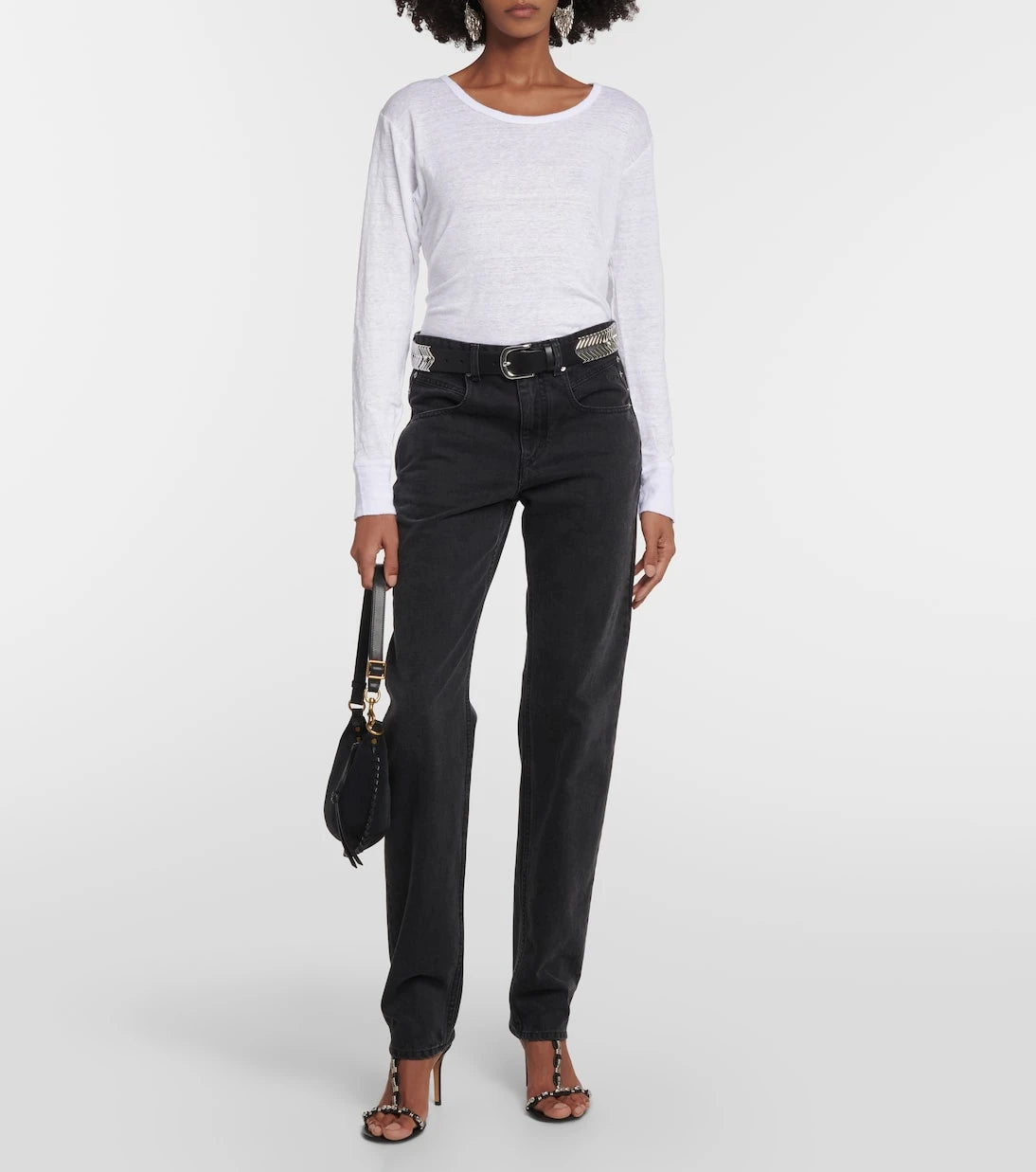 Marant Etoile - Zeline linen top