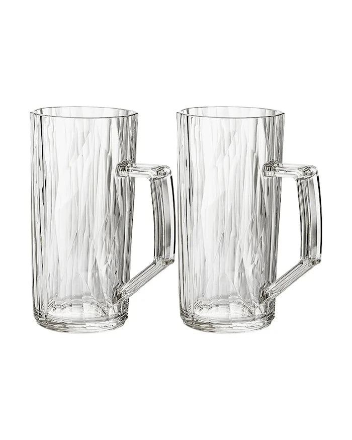 Koziol комплект халби за бира от пластмаса 500 ml