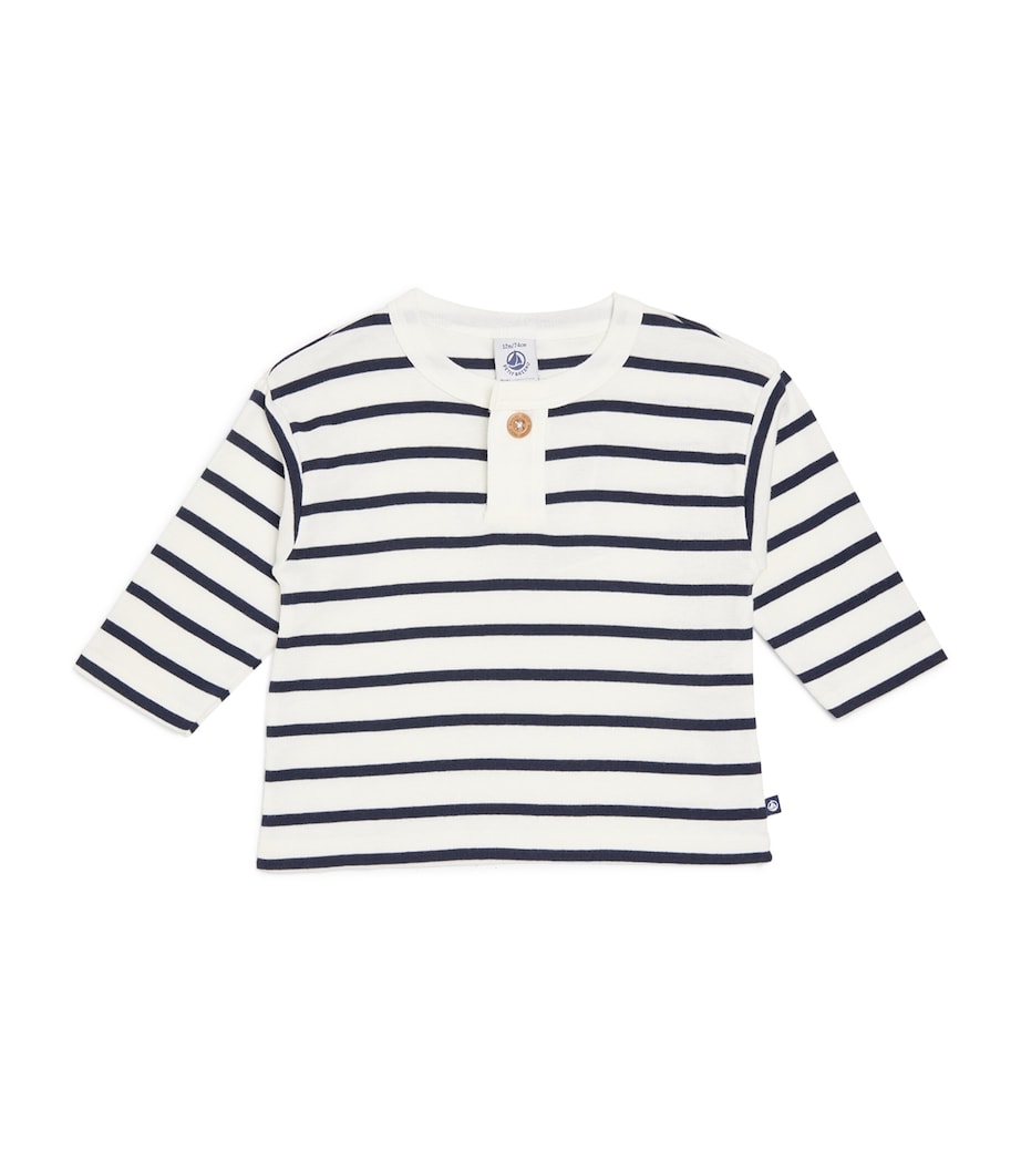 Petit Bateau Striped Top (3-12 Months)