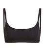 Skims Black Fits Everybody Scoop-Neck Bralette