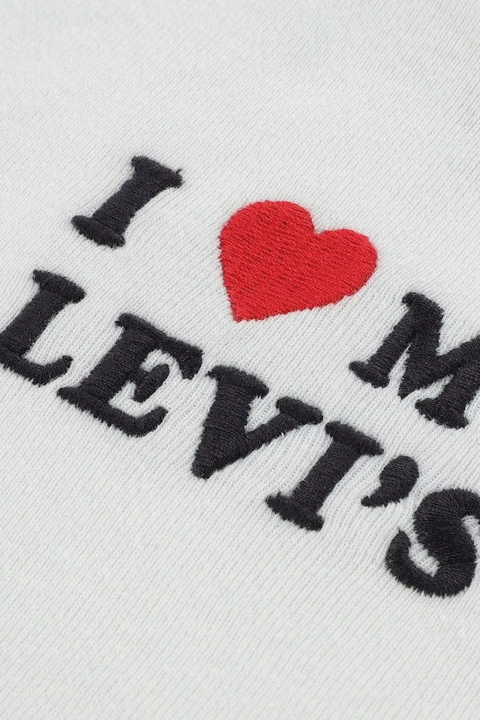 Levi's Çocuk Pamuklu Tişört I HEART MY LEVIS TOP
