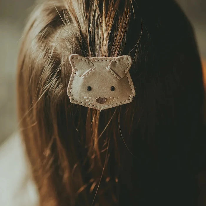 Donsje Josy Classic Hairclip Cat Çocuk Saç Tokası
