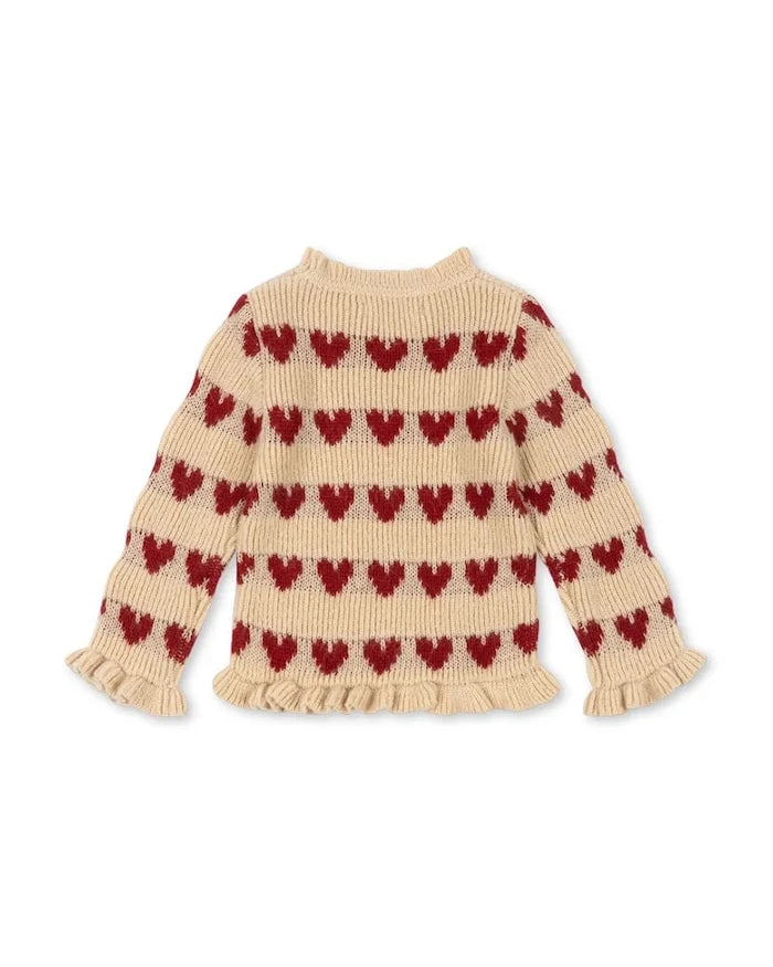 Konges Sløjd LAULA SWEATER Yünlü Çocuk Kazak