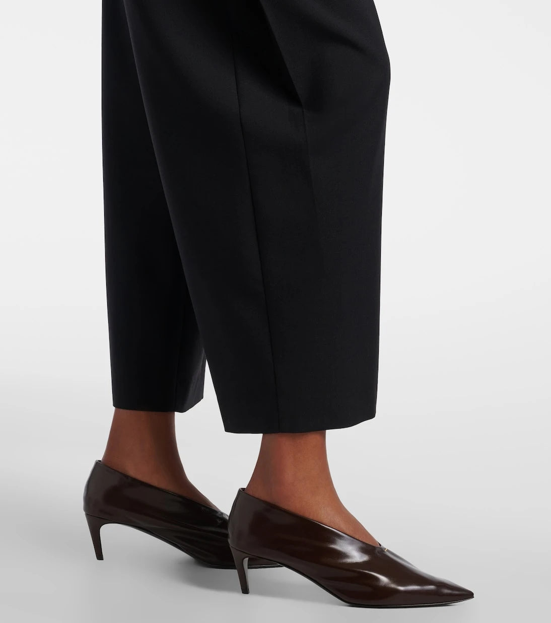 Khaite - Roma virgin wool wide-leg pants