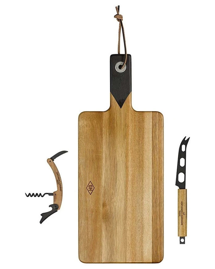 Комплект за сервиране на сирене и вино Gentelmen's Hardware Cheese & Wine Set (3 броя)