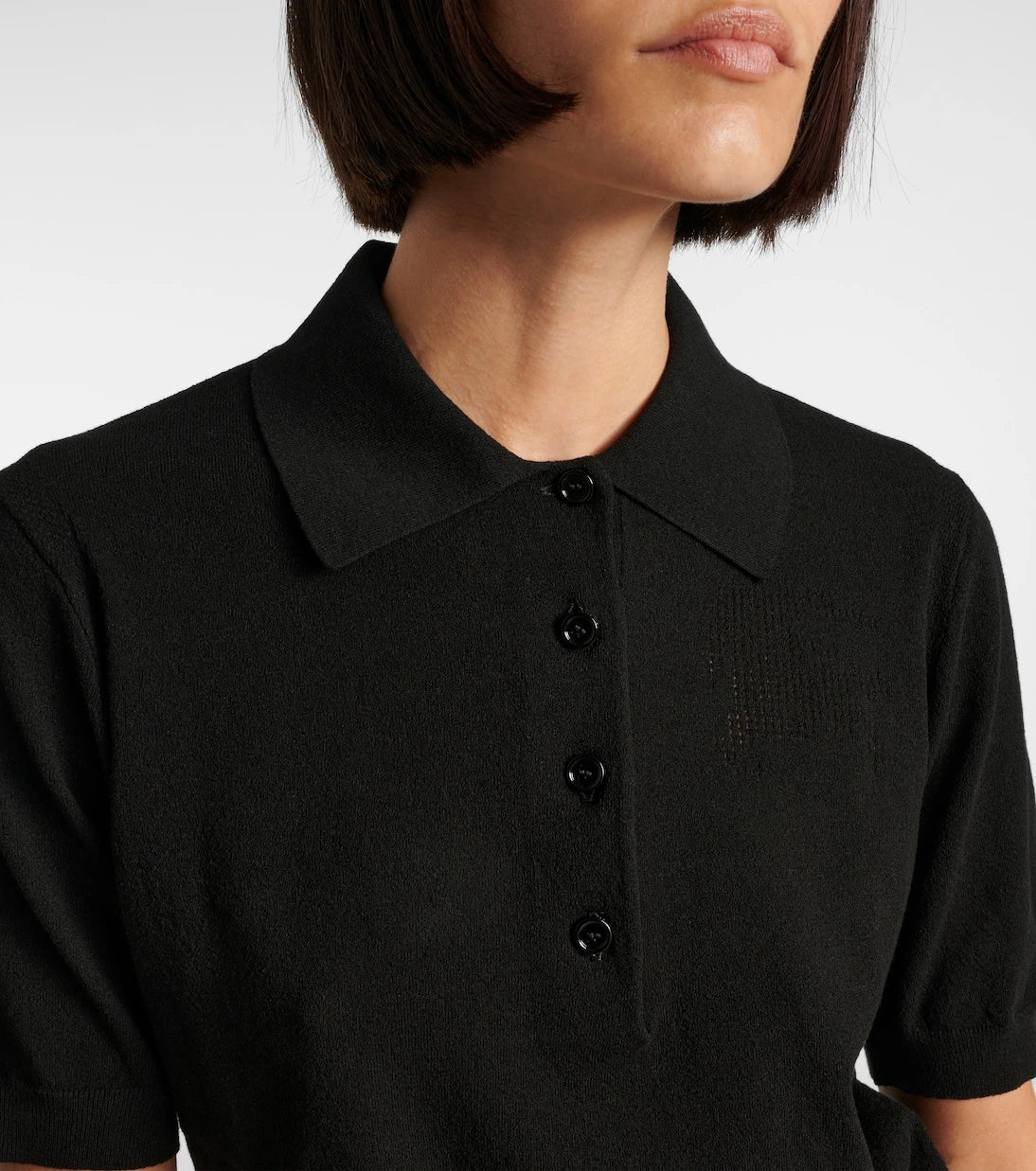 Burberry - Cotton-blend polo shirt