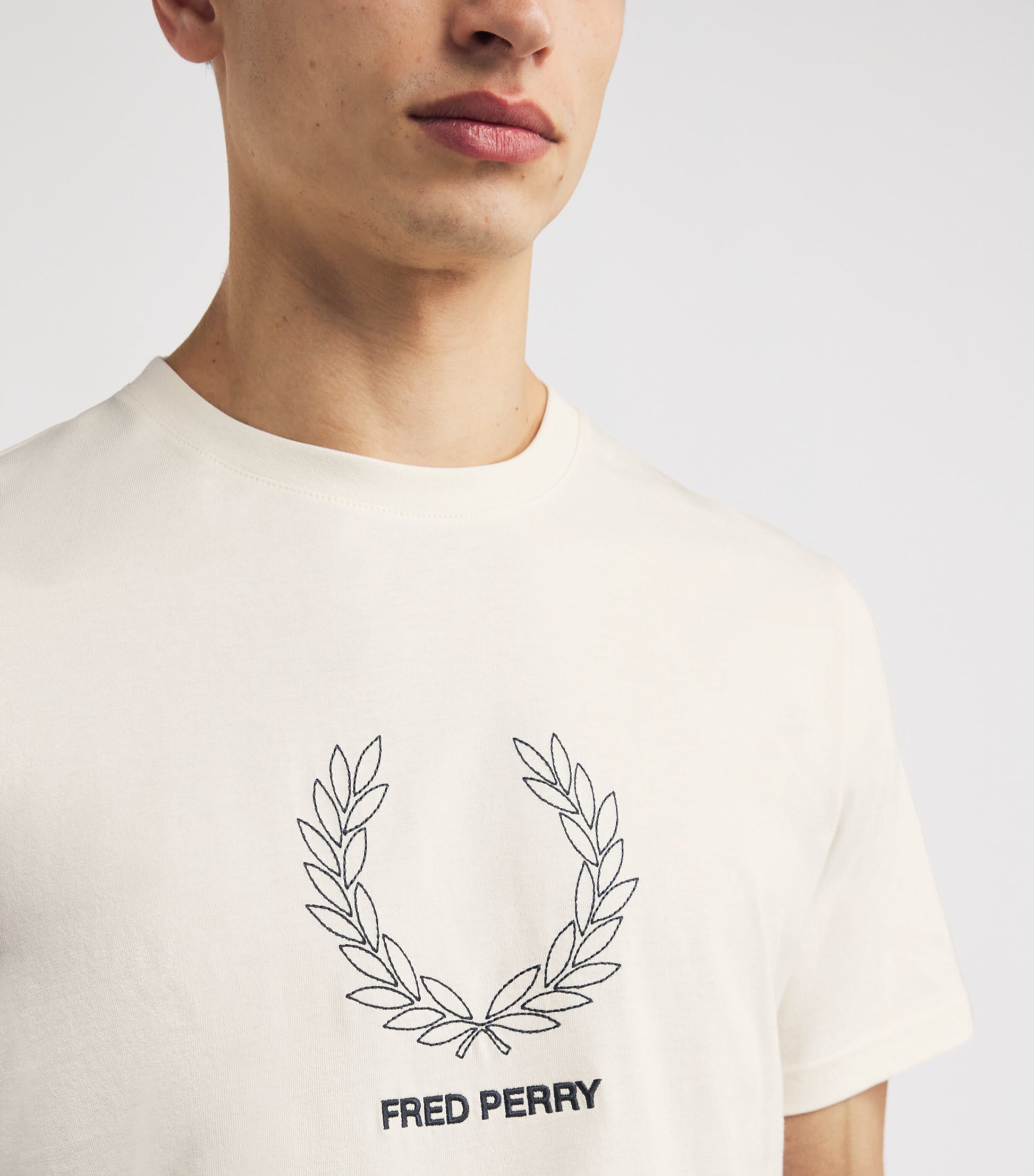 Cotton Laurel Wreath T-Shirt
