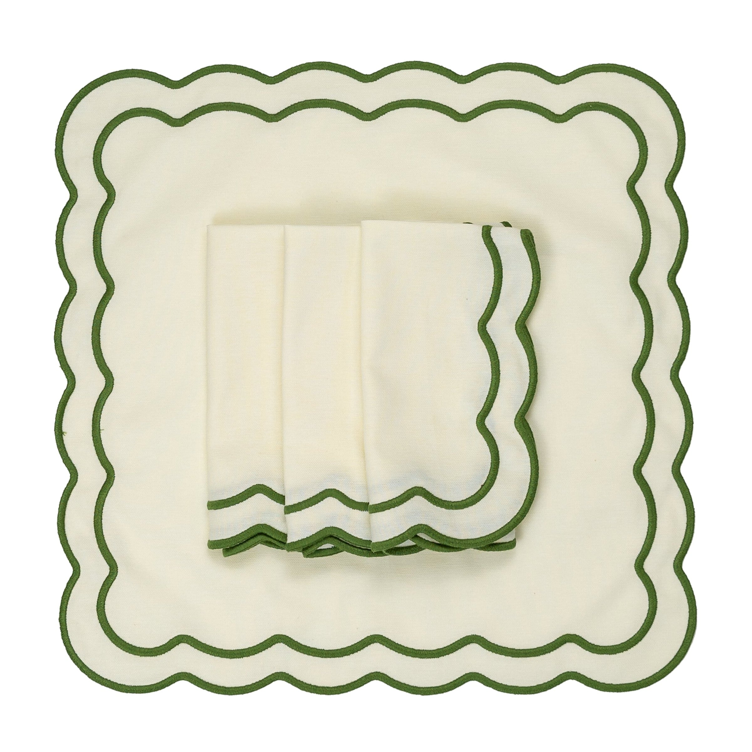 Maison Margaux Set of 4 Apple Napkins (50cm x 50cm)