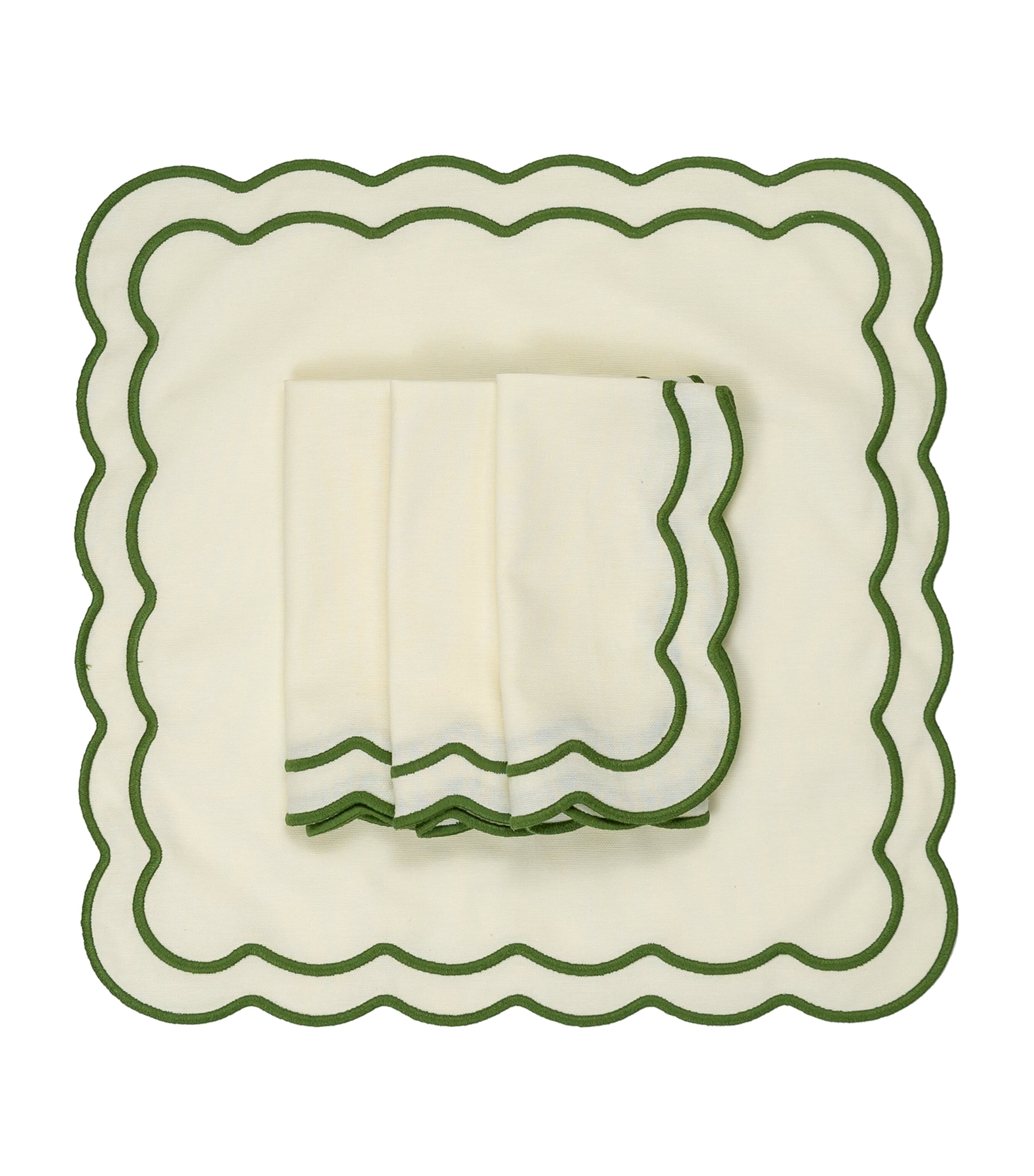Maison Margaux Set of 4 Apple Napkins (50cm x 50cm)