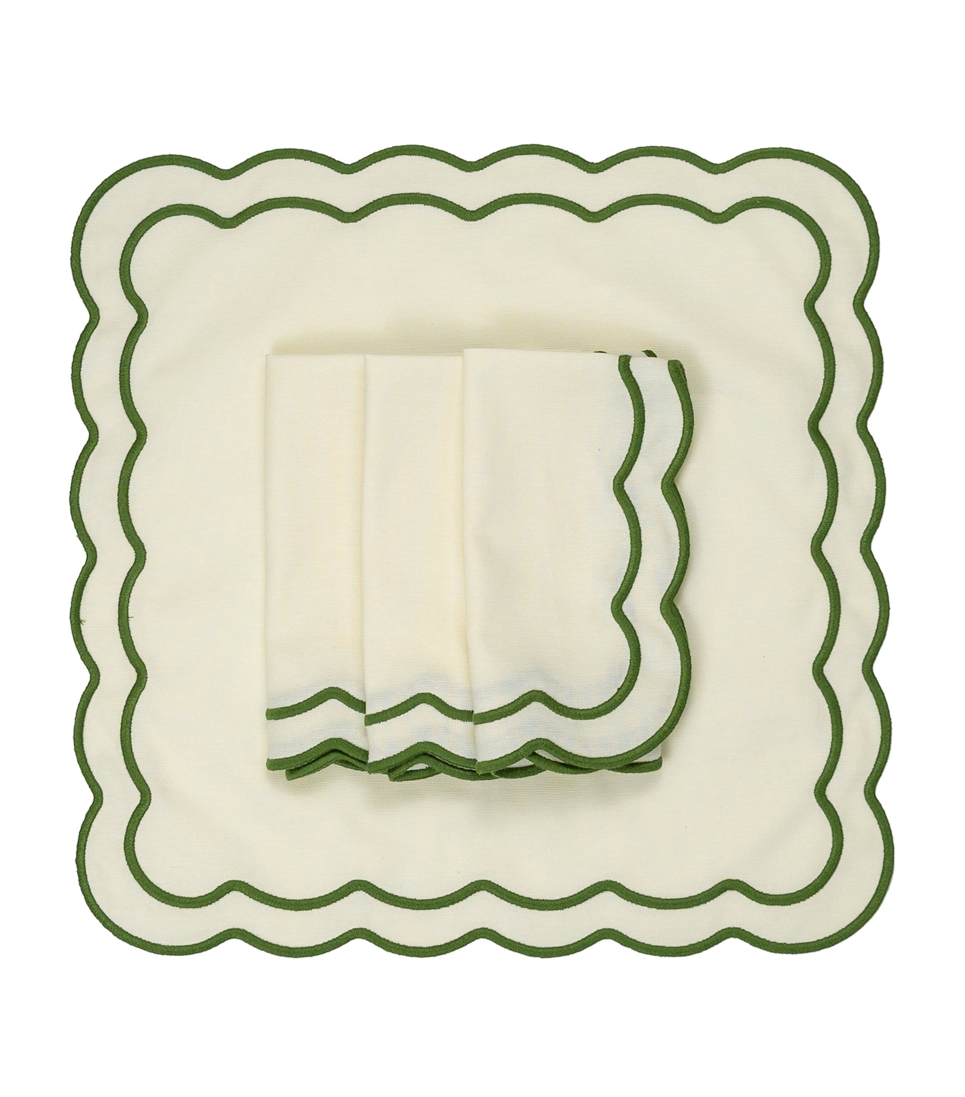 Maison Margaux Set of 4 Apple Napkins (50cm x 50cm)