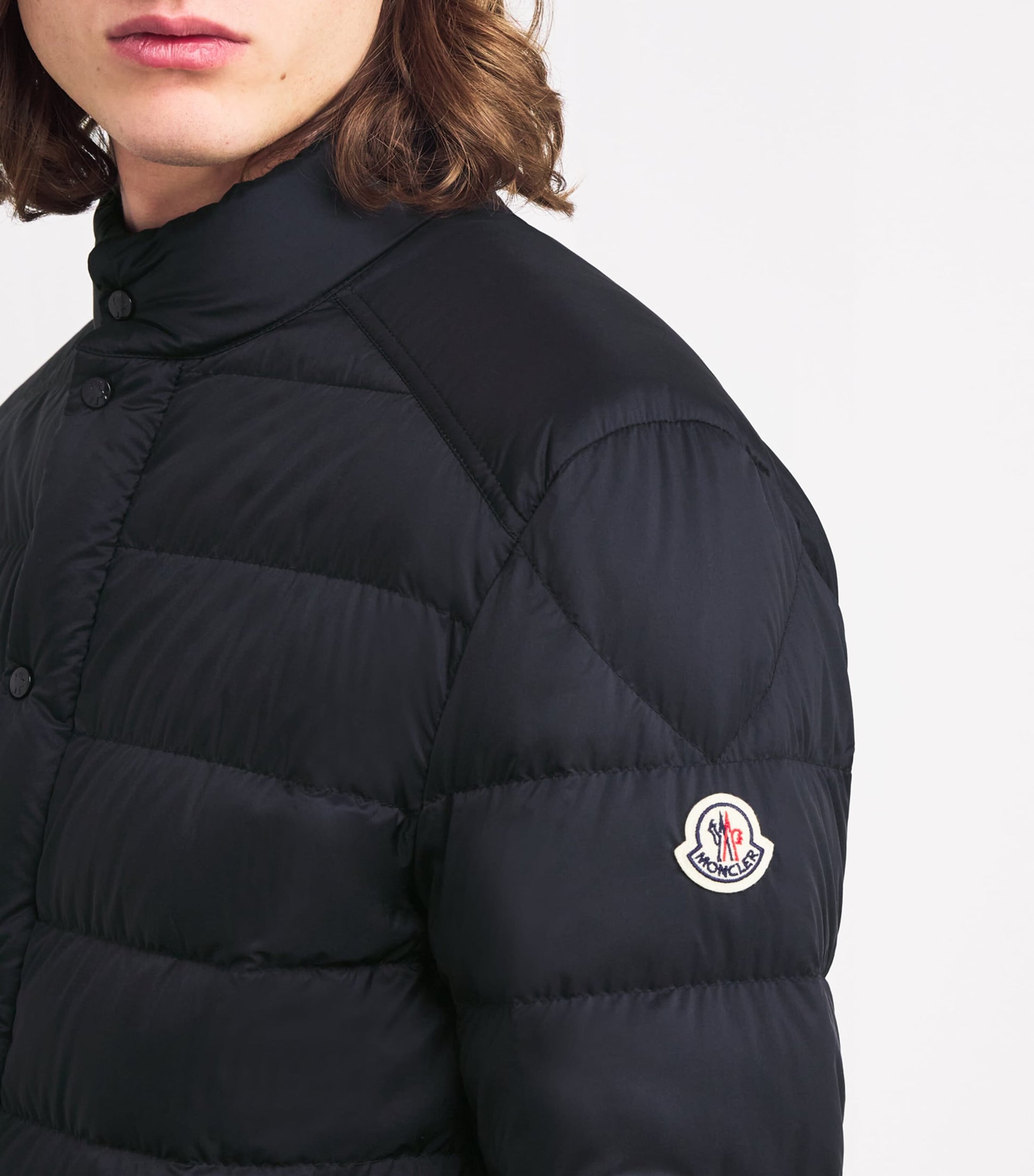 Moncler Blue Selves Down Jacket