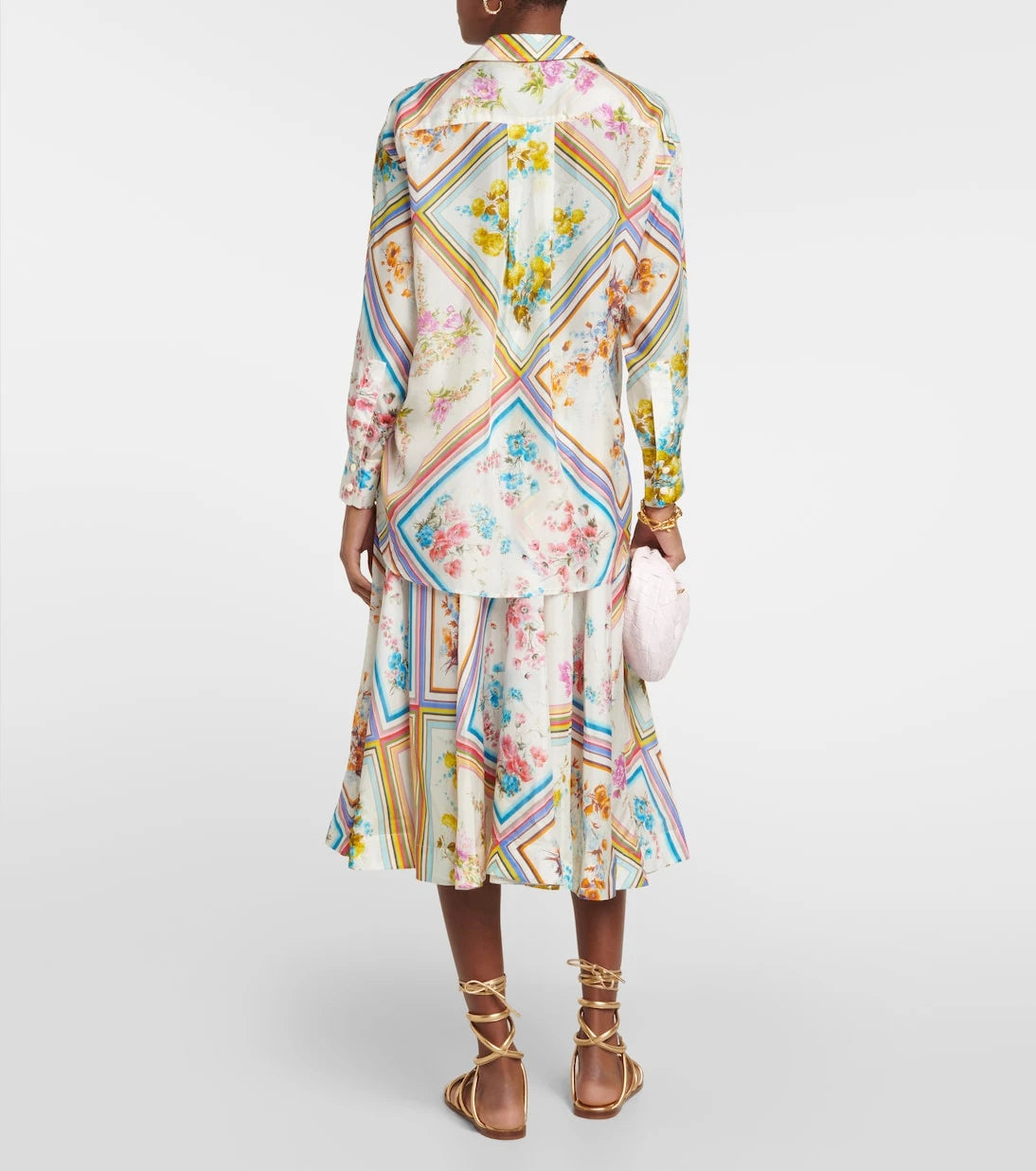Zimmermann - Halcyon floral silk blouse