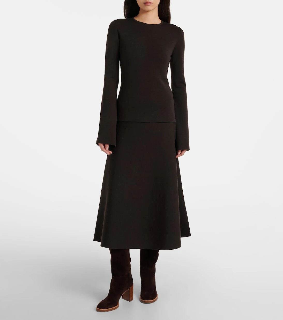 Gabriela Hearst - Wool, silk, and cashmere top