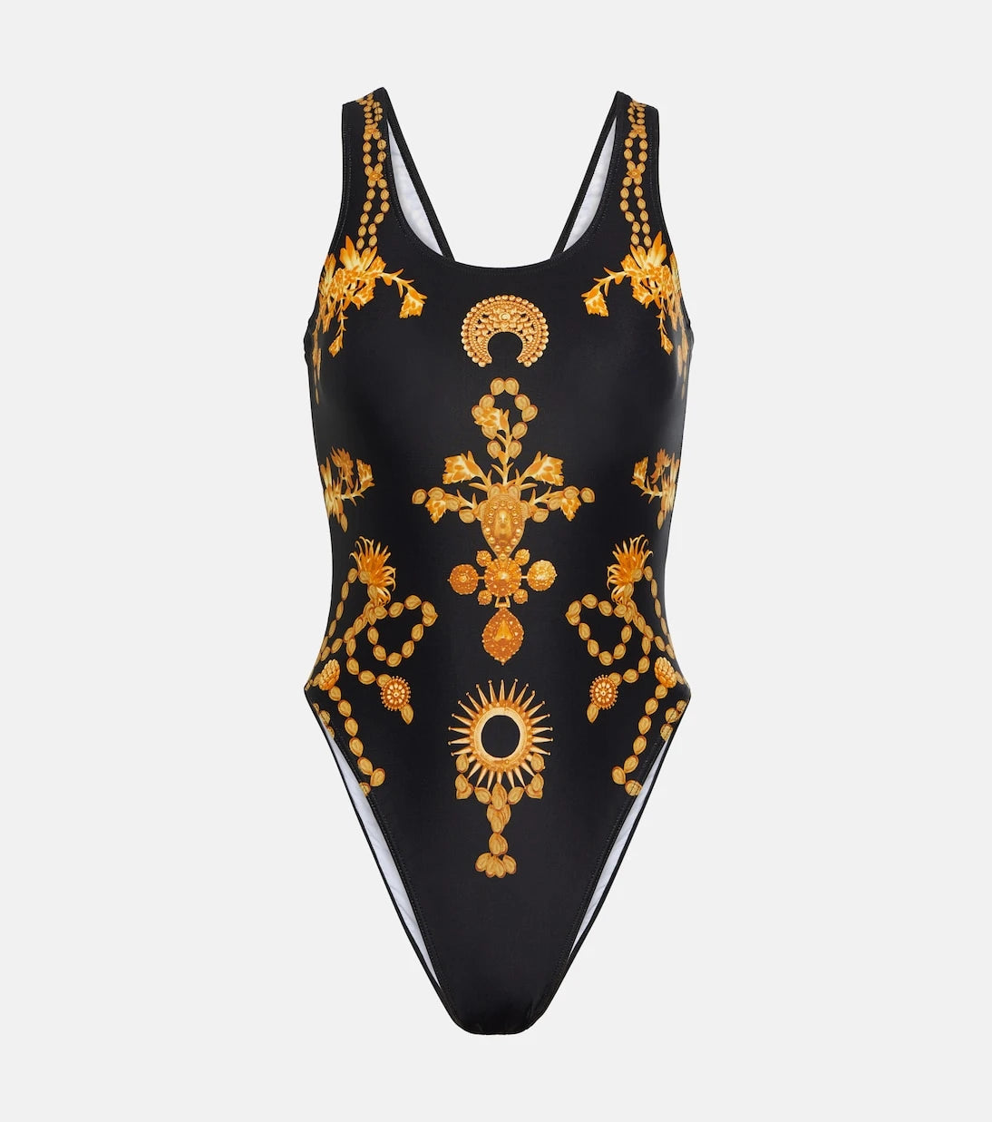 Marine Serre - Printed swimsuit
